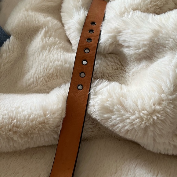 Ladies Brave burgundy leather belt - Picture 10 of 15